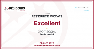 Ressource avocats Classement droit social Classement 2022 Cabinet d'avocats France Auvergne Rhone-alpes